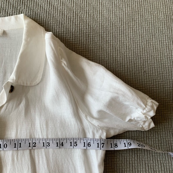 ARITZIA Wilfred Naeva Linen Button Front Dress S - Picture 14 of 16